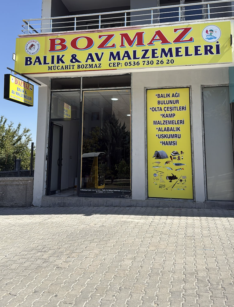 Balık av malzemeleri çeşitleri - oltalar, yemler ve aksesuarlar; avcılık için gerekli ekipmanlar - tüfekler, kamuflaj ürünleri ve aksesuarlar; özel ölçülere göre üretilen balık tutma ağları - dayanıklı ve kaliteli malzemeler; Türkiye genelinde hızlı ve güvenilir kargo hizmetleriyle siparişleriniz kapınıza gelsin; Bozmaz Av Pazarı - Balık av malzemeleri ve avcılık ekipmanları satış sitesi; geniş ürün yelpazesiyle av ve balıkçılık malzemeleri sizleri bekliyor.